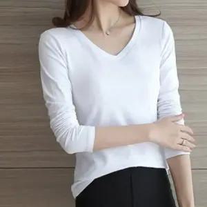 베이직 여성 티셔츠 무지 여자 기본티 티셔츠 2색