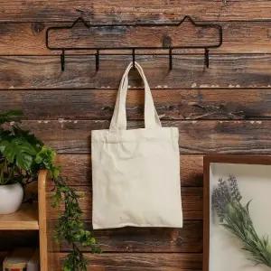 고품질 무지 에코백 캔버스가방 숄더백 2p세트 20x22cm 실용성 가볍 (WC12240)