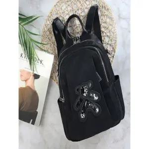 [트렌드스토어]태티베어 스팽글 패치 크로스 스트랩 백팩_P376574967