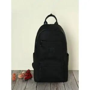 [트렌드스토어]가벼워서 데일리로 편안한 심플 블랙 백팩_P376574964