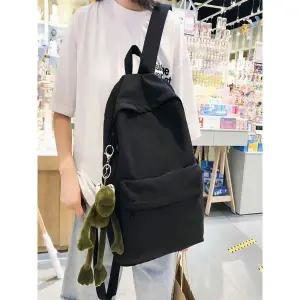 [트렌드스토어]캐주얼 데일리 학생가방 무지 심플 베이직 백팩_P376575004