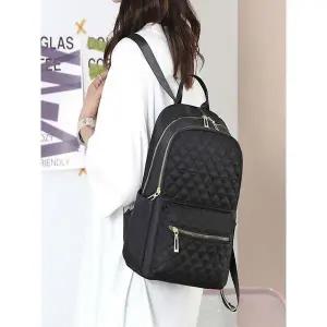 [트렌드스토어]고급스러운 무드 중년여성 클래식 수납공간 백팩_P376575198