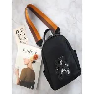 [트렌드스토어]태디베어 스팽글 패치 크로스 미니 백팩_P376574962