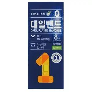 대일 대일밴드Q 일반형 8매 갑 12개입