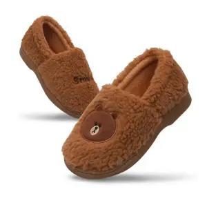 [아트박스]/건종 브라운앤프렌즈 브라운 페이 털실내화