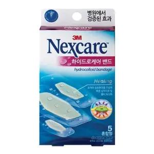 3M 하이드로케어 밴드 혼합 5매 박스 10개입