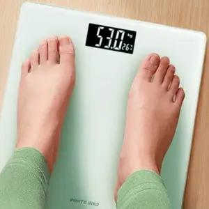디지털 체중계 LCD 표시 몸무게 측정 저울 가정용 체중 측정기