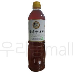 명인쌀조청(1.3kgX4개)/국내산쌀사용/두레촌/강봉석