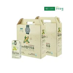 건국 무첨가두유 32팩 (190mlx16팩x2박스)