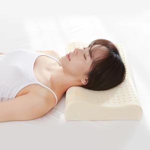 슬립스파 천연 라텍스 베개 경추 일자목 거북목 목디스크 낮은 기능성 수면 숙면베개