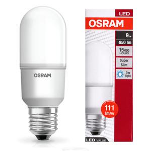 LED 9W 스틱 전구 주광색 흰색빛 삼파장전구 15W 대체