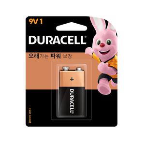 듀라셀 디럭스 알카라인 건전지 9V