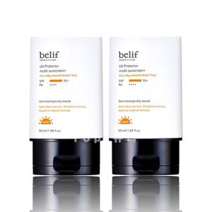 빌리프 UV 프로텍터 멀티 선스크린 플러스 50ml + 50ml 촉촉한선크림 선블록