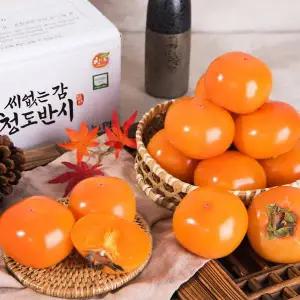25년 출하 청도 씨없는 청도반시 홍시 2.5kg 대