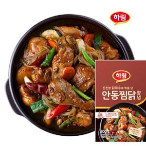 하림-안동찜닭 양념200gx12봉/소스/셀러드/닭갈비/닭볶음
