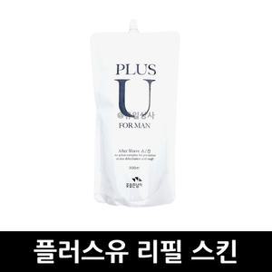 꽃을든남자 플러스유 포맨 스킨 900ml x 1개 / 리필스킨 스킨토너 스킨케어 로션 스킨로션