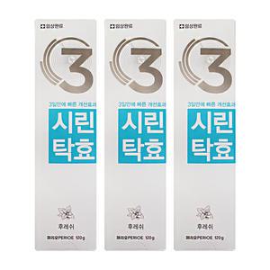 엘지 페리오 치약 시린탁효 후레쉬 120g 3개