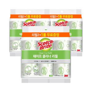 3M 중형 테이프클리너 리필(3입) x 3개