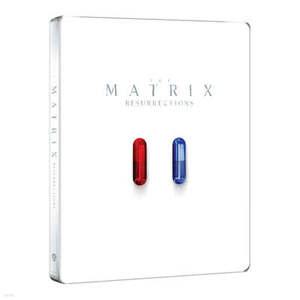 [Blu-ray] 매트릭스: 리저렉션 (2Disc, 4K UHD+BD 스틸북 한정수량) : 블루레이 (매트릭스 )