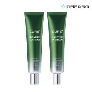 김정문알로에 큐어 시그니처 3X크림 50ml 2개