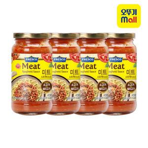 오뚜기 프레스코 스파게티소스 미트 600gx4개