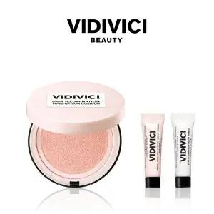 [비디비치](강남점)스킨 일루미네이션 톤업 선 쿠션 SPF30 PA++ (생크림 톤업 베이스 + 모찌프라이머 5m...