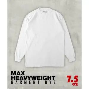 [하프클럽/샤카웨어]7.5oz 가먼트다이 무지 오버핏 긴팔 티셔츠_컬러