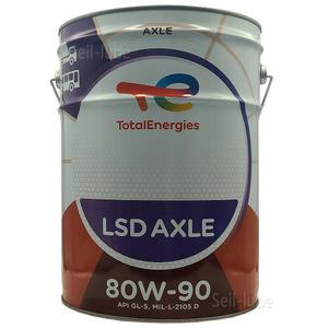 토탈 LSD 액슬 80W90 20L 차동제한(LS) 장치 장착 차량용 액슬 데후 디퍼런셜 기어 오일 (상용차 중장비 지게차 로더 4WD RV)