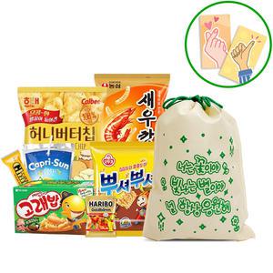 25년 어린이7종 선물세트 응원카드 여름성경학교 어린이집 학원 학교 교회 성당 행사 생일간식 롯데제과 오리온 농심