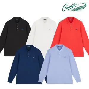 [크로커다일]솔리드 데일리 카라 티셔츠 CDAA9TP1701