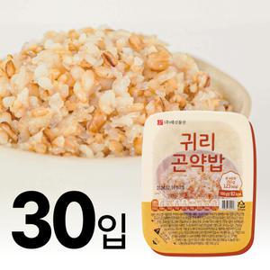 대신곤약 귀리곤약밥 150g x 30개 밥맛 그대로 한끼 123kcal