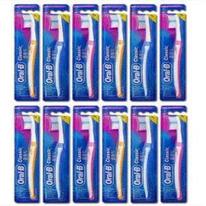 오랄비 클래식 soft40 칫솔 1입 x 12개 색상랜덤발송
