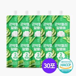 데이앤 2kcal 알로에 곤약젤리 150g×30팩