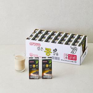 삼육 콩 삼육두유 검은콩칼슘 190mL 24팩 두유 음료