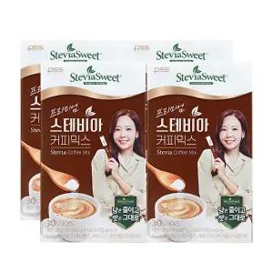 [펄세스]프리미엄 스테비아 커피믹스 30T x 4개
