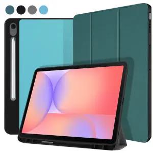 갤럭시탭 S10 라이트 Lite S9 S8 S7 울트라 플러스 FE A9 플러스 S펜 수납 스마트 커버 케이스 TPU