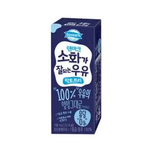 덴마크？소화가？잘되는？우유(190ml x24개) 탕비실 음료 동원 아이 어린이 간식 소풍 나들이 회사 사무실