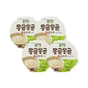 [만능]몽글몽글 옛 순두부 (450gx4개) [봄식재료] 풀무원 홈캉스 식재료 다이어트 추석 설날 캠핑 야식 안