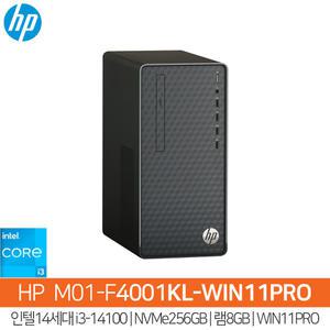 HP M01-F4001KL-WIN11 14세대i3-14100_NVMe256GB_8GB_WIN11Pro/HP컴퓨터/사무용PC/HH