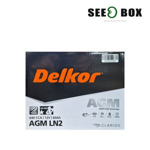 델코 자동차 배터리 AGM60 LN2 (반납)