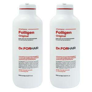 닥터포헤어 폴리젠 오리지널 샴푸 두피 케어 관리 샴푸 500ml 2개