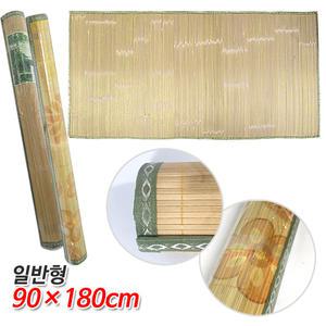 천연 청대자리 1인용 90 x 180 cm (일반형) 민자 꽃무늬 대나무 돗자리 여름 시원 쿨 매트