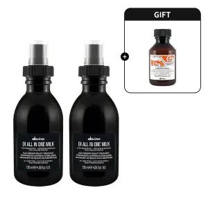 [다비네스](강남점)오아이 올인원 밀크 135ml 듀오 (+에너자이징 샴푸 100ml 증정)