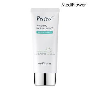 메디플라워 퍼펙트 워터풀 유브이 선에센스 50ml / 수분 선크림
