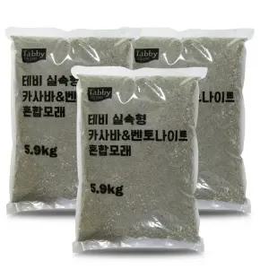 테비 카사바 벤토나이트 고양이모래 5.9kg X 3개