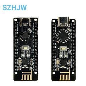 Arduino Nano V3.0 용 RF 나노 마이크로 USB 보드 ATmega328P QFN32 5V 16M CH340 NRF24L01  2.4G 무선 통