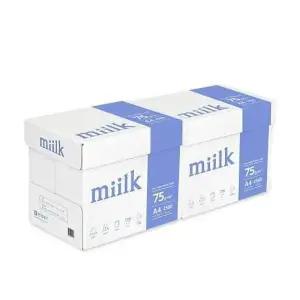 [밀크] A4 75g 5000매(2500매x2박스) NA