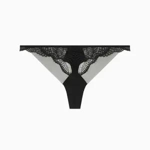 [롯데백화점]캘빈클라인 여성 CK 블랙 지오 레이스 T팬티 QF7910-UB1
