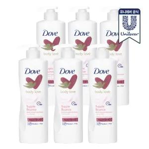 도브 바디러브 바디로션 서플 바운스 400ml 6개
