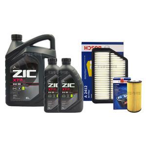 스포티지R 2.0디젤 엔진오일세트 지크X7 LS 5W30(8L)+필터96-2412